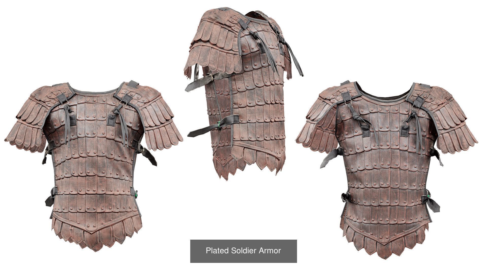 24 Military Costumes 3D Model Collection_23