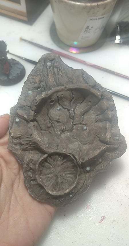 Blast crater for wargaming 40k 28mm scaled vol 2 3D print model_5