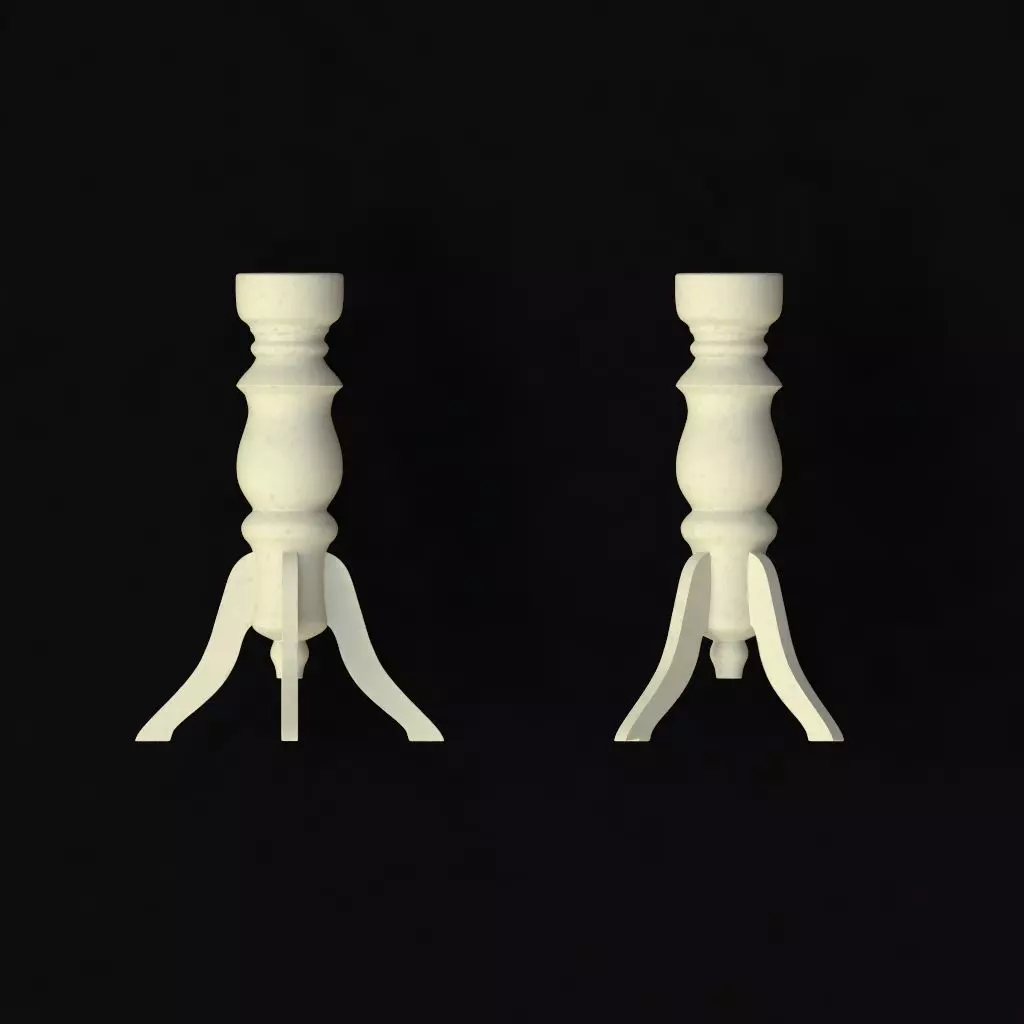 leg High quality 3d models for processing on a cnc machine Free 3D model