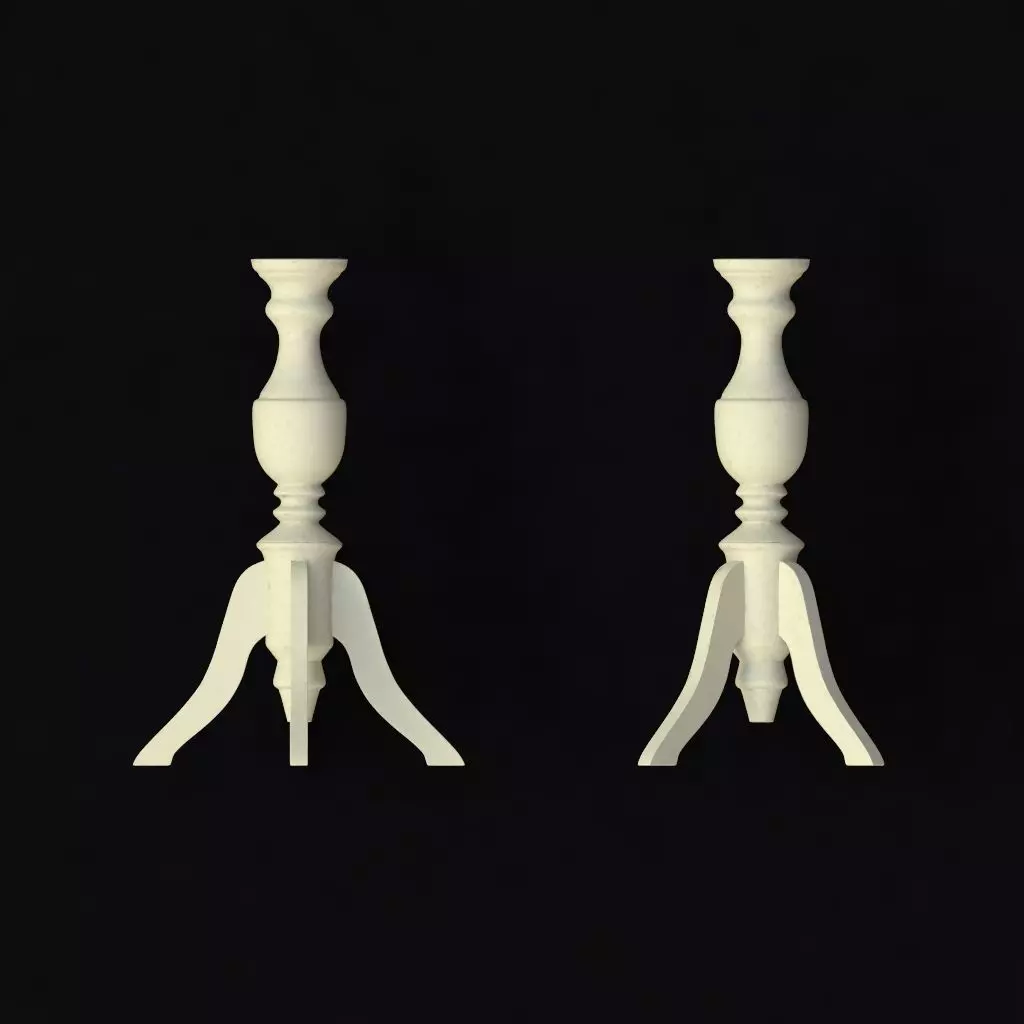 leg High quality 3d models for processing on a cnc machine Free 3D model