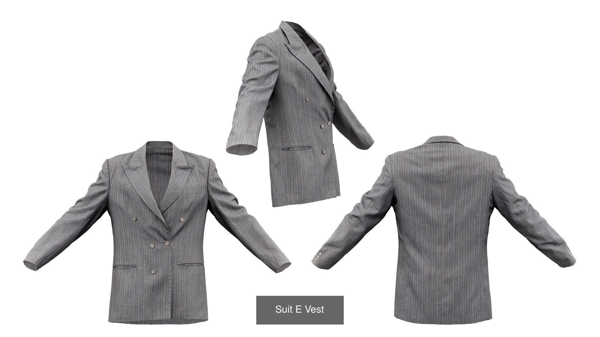 34 Costumes and Suits 3D Model Collection_22