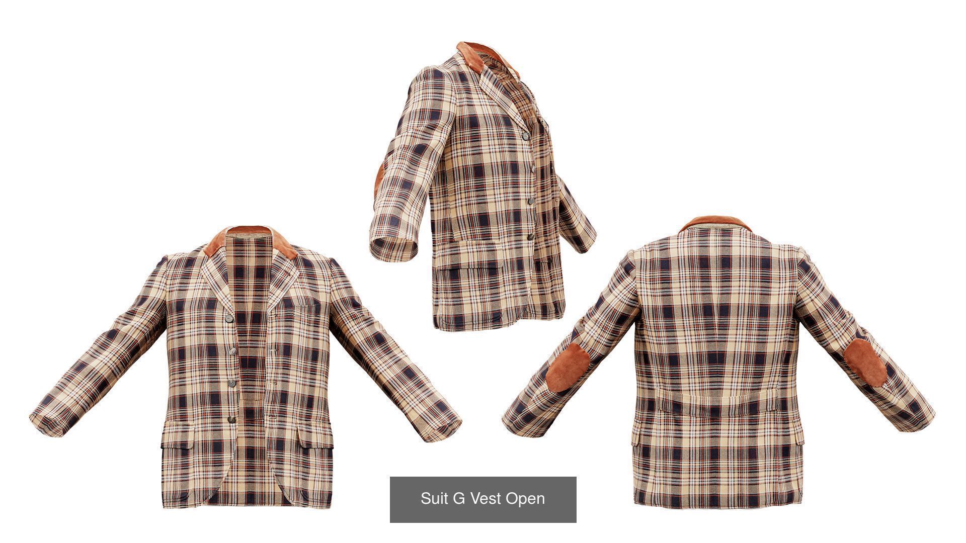 34 Costumes and Suits 3D Model Collection_16