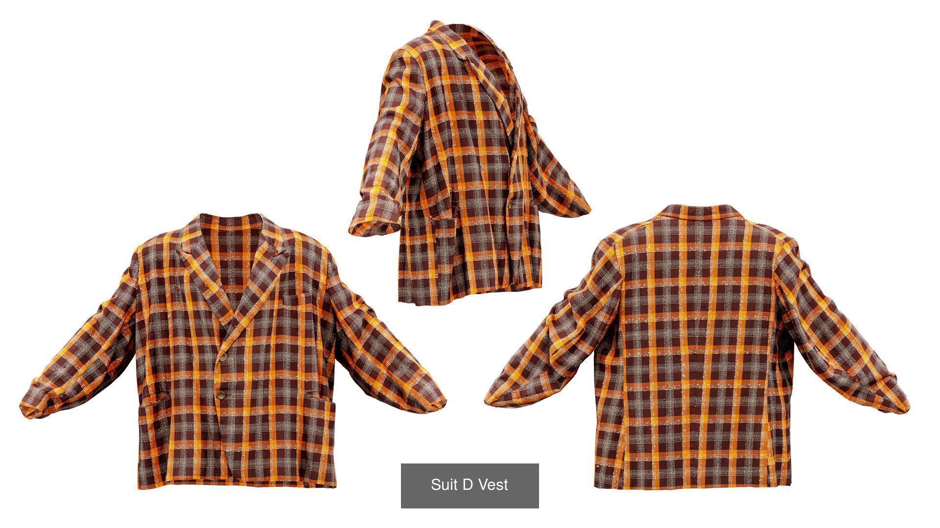 34 Costumes and Suits 3D Model Collection_25