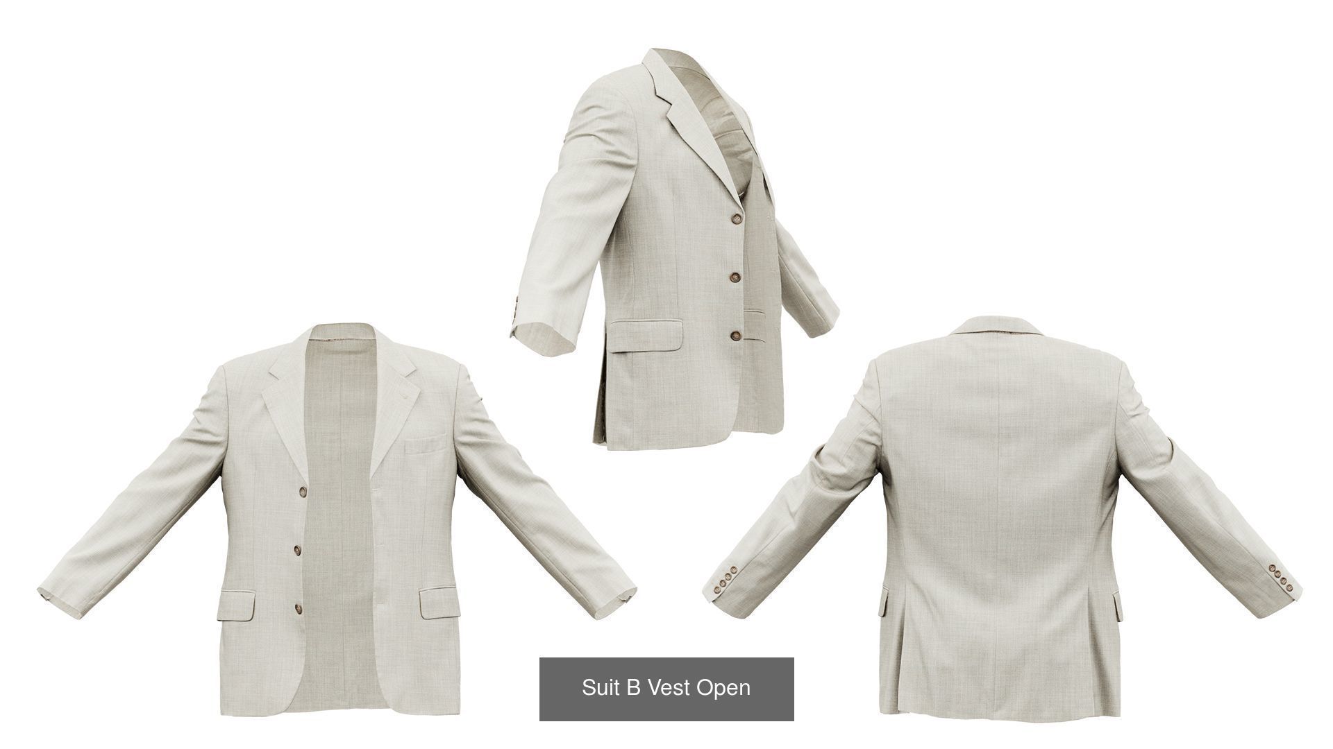 34 Costumes and Suits 3D Model Collection_31