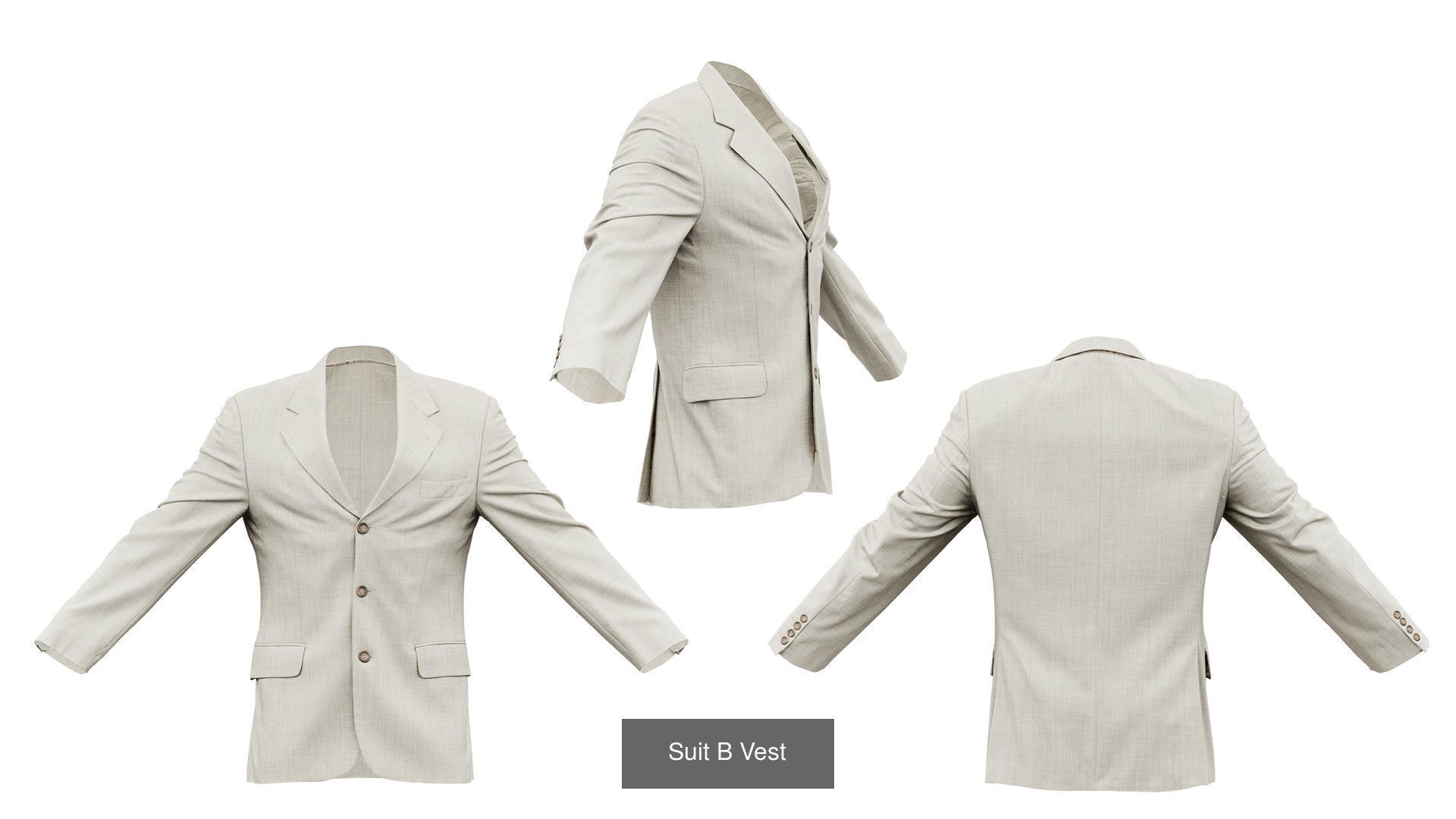 34 Costumes and Suits 3D Model Collection_32