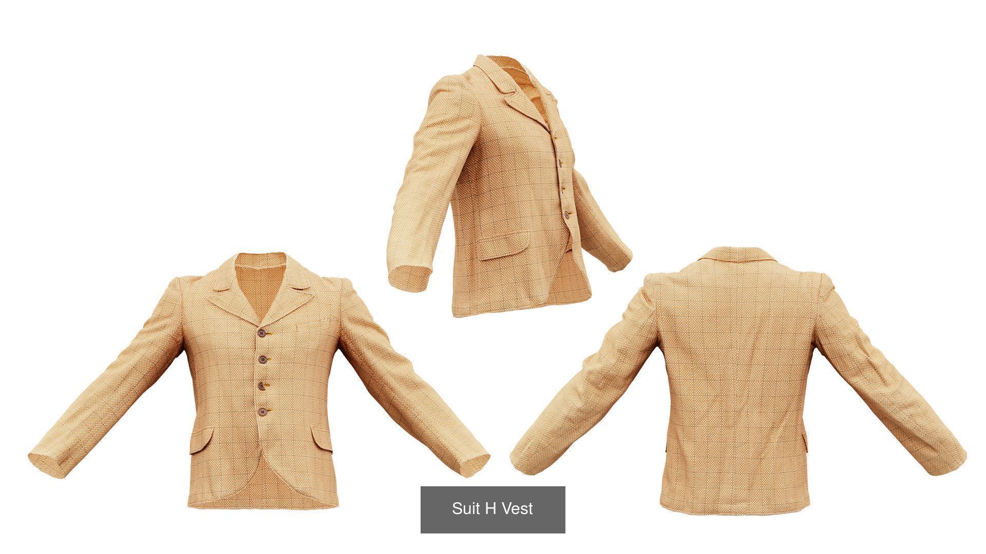 34 Costumes and Suits 3D Model Collection_14