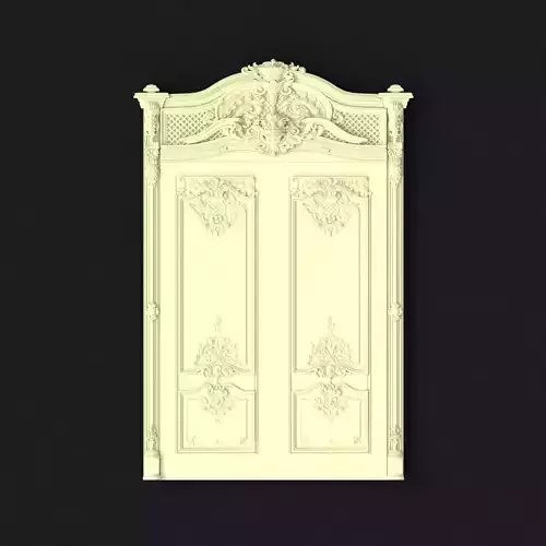 door stl ornate