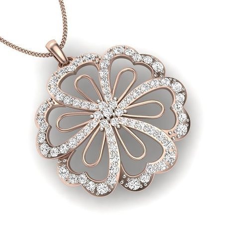 Women pendant 3dm render detail  3D print model