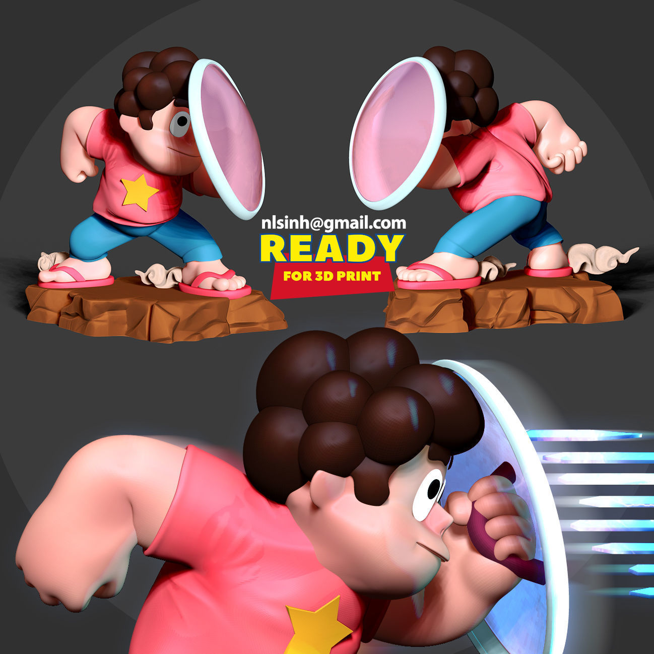 Steven Universe 3D print model_1
