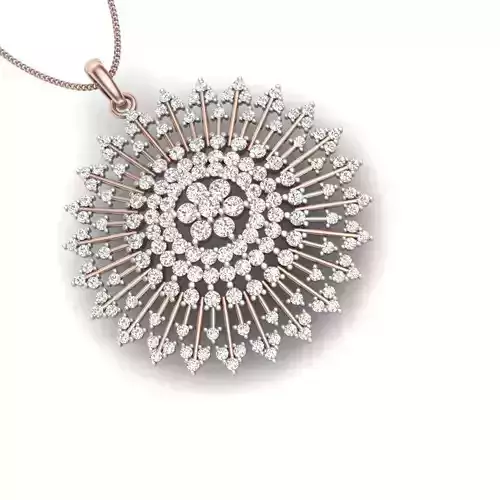 Women Pendant 3dm stl render detail  3D print model
