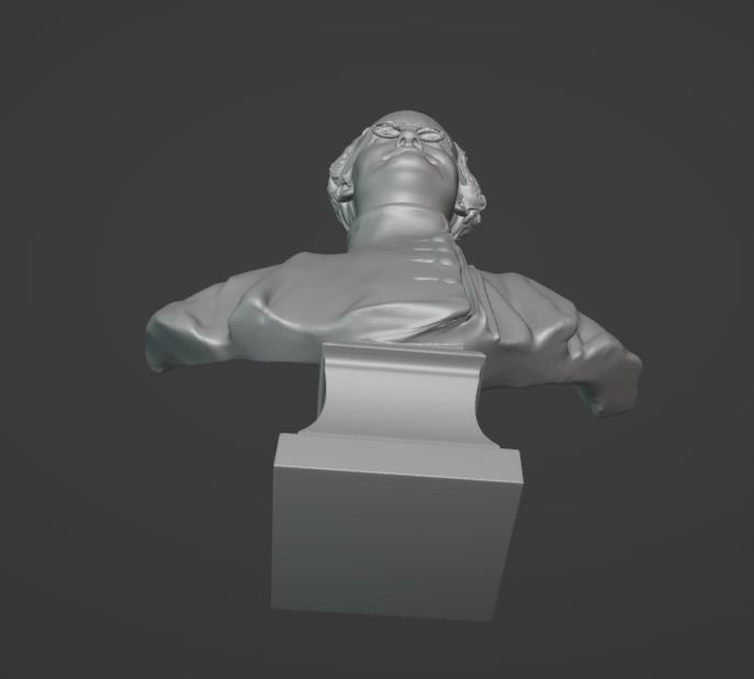 Gregor Mendel 3D print model_8