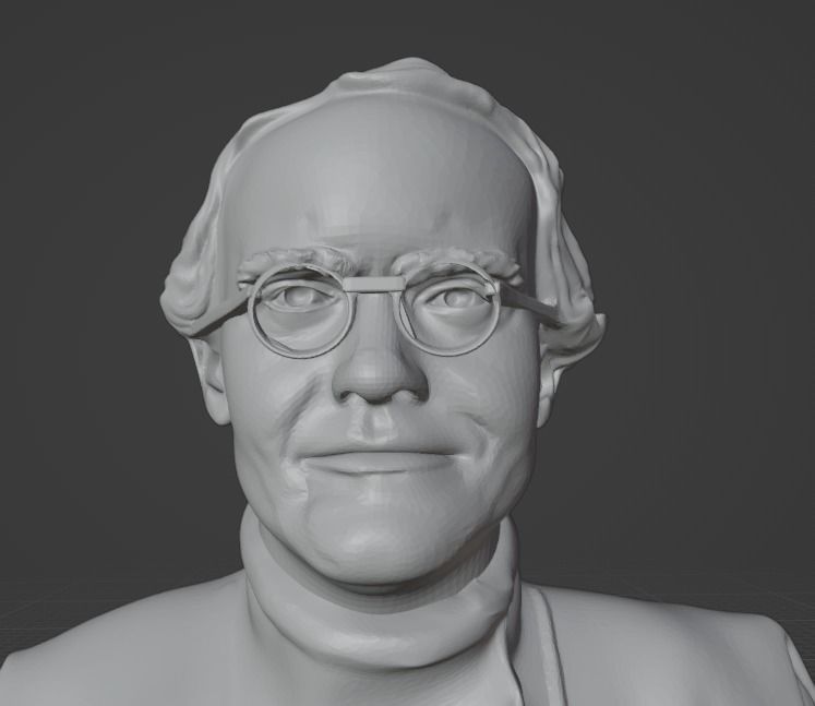 Gregor Mendel 3D print model_13