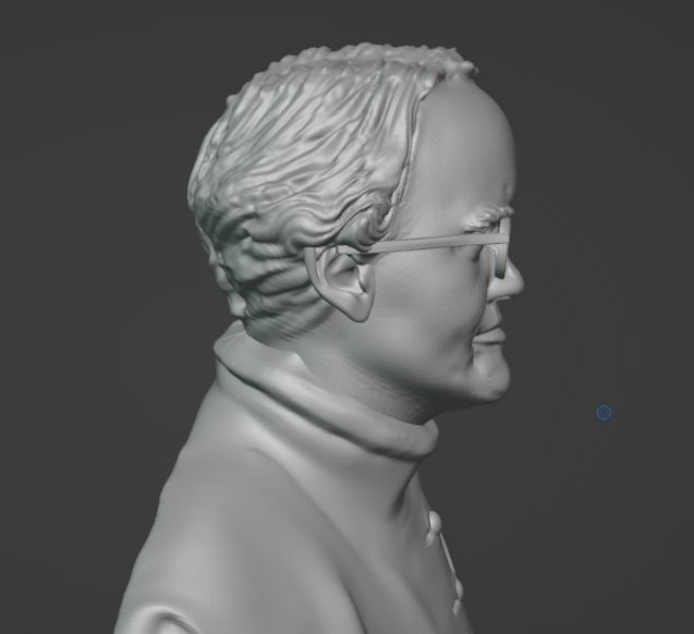 Gregor Mendel 3D print model_6