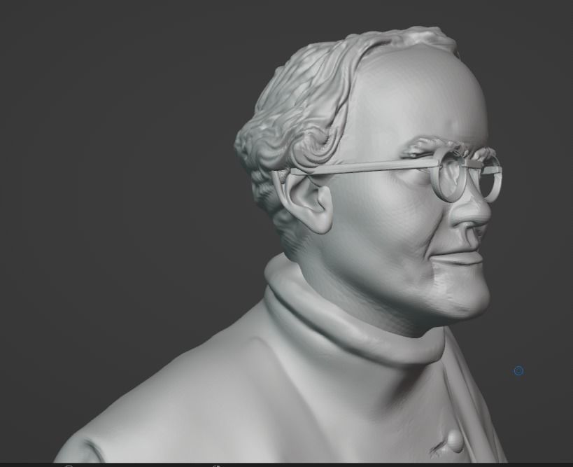 Gregor Mendel 3D print model_2