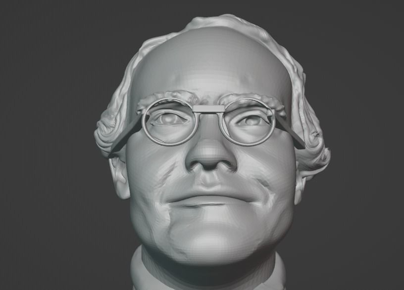 Gregor Mendel 3D print model_3