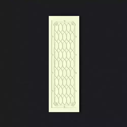 door High quality 3d models for processing on a cnc machine 