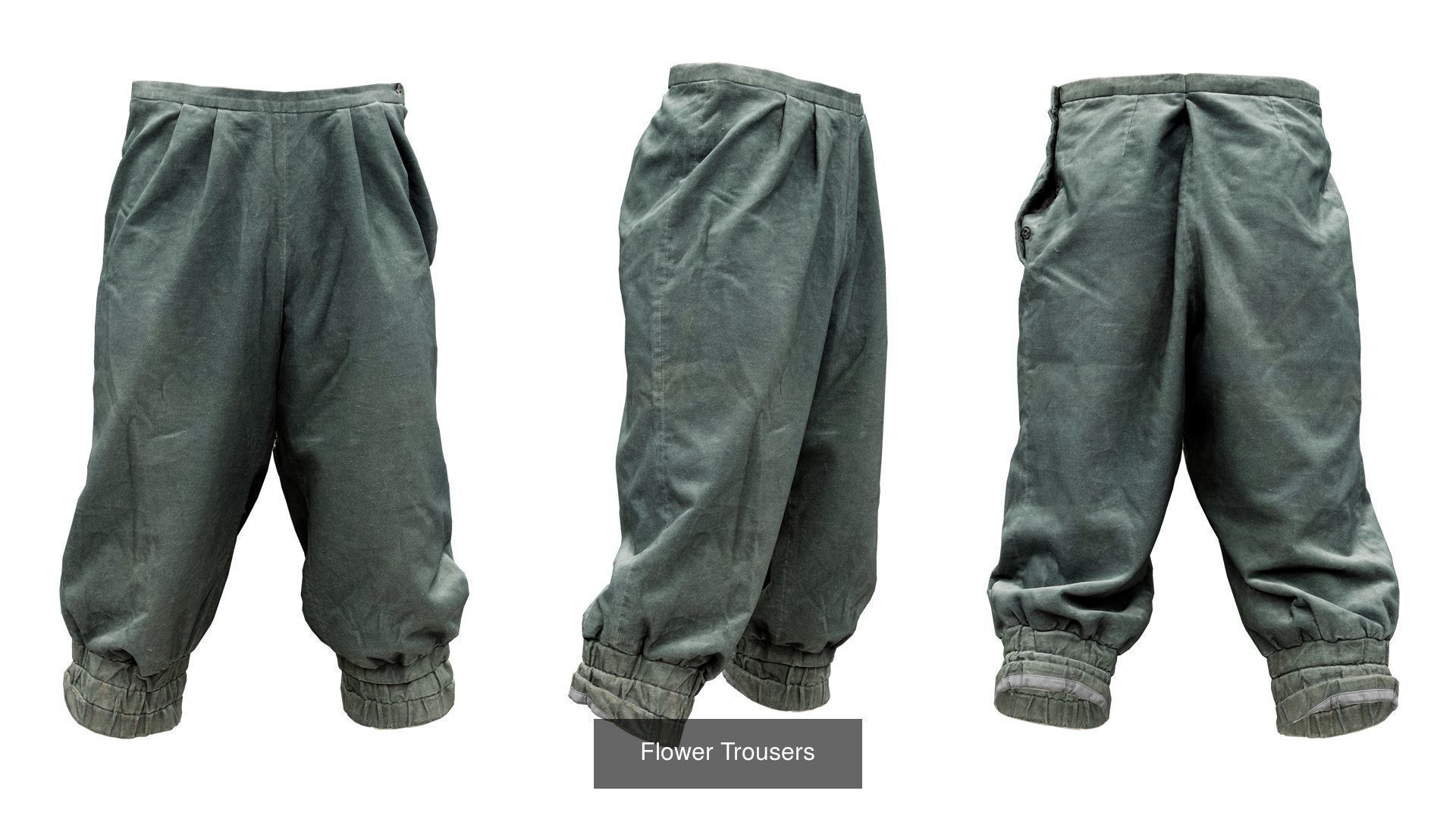 32 Historic 1600s Clothing items 3D Model Collection_17