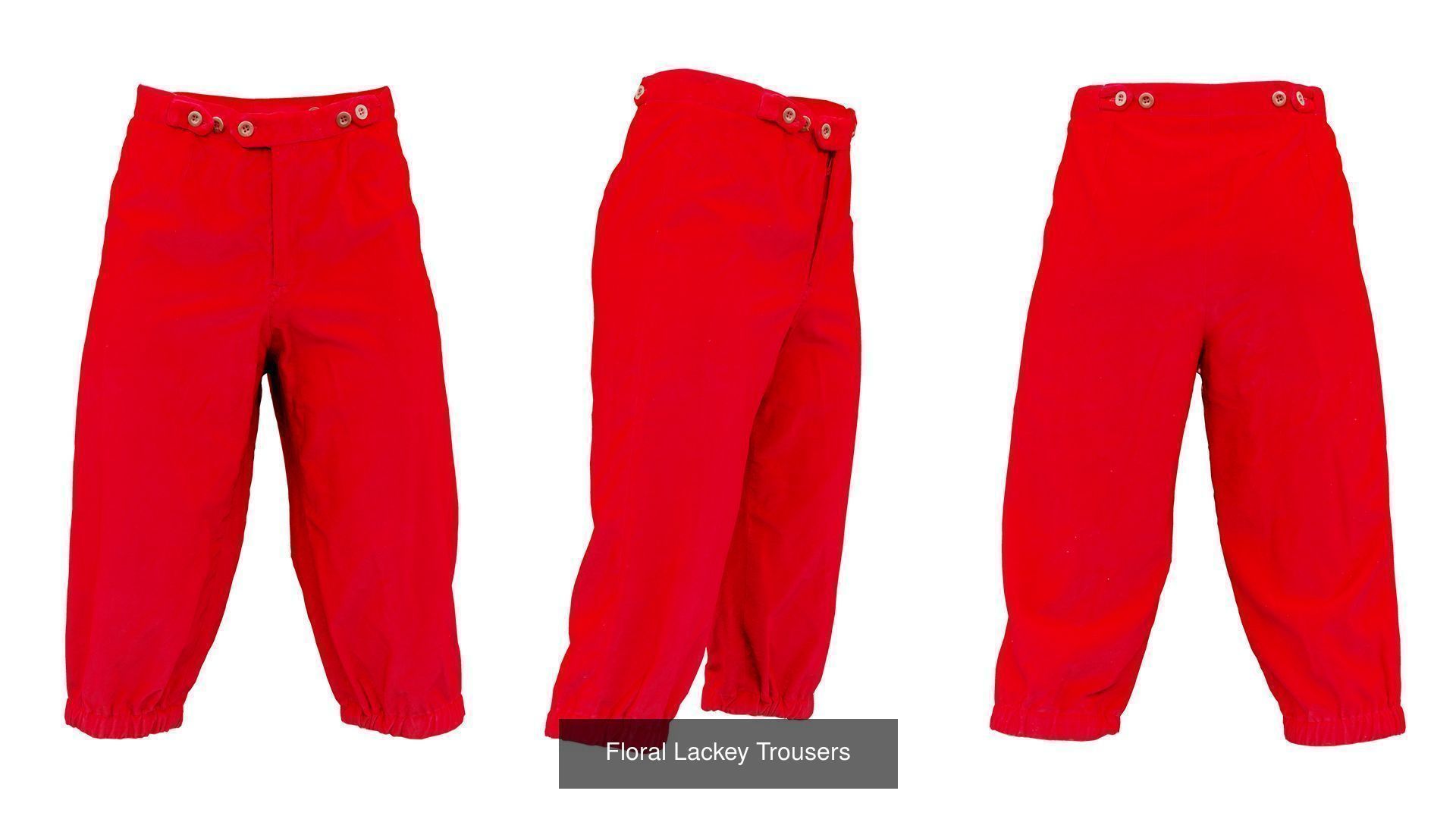 32 Historic 1600s Clothing items 3D Model Collection_7