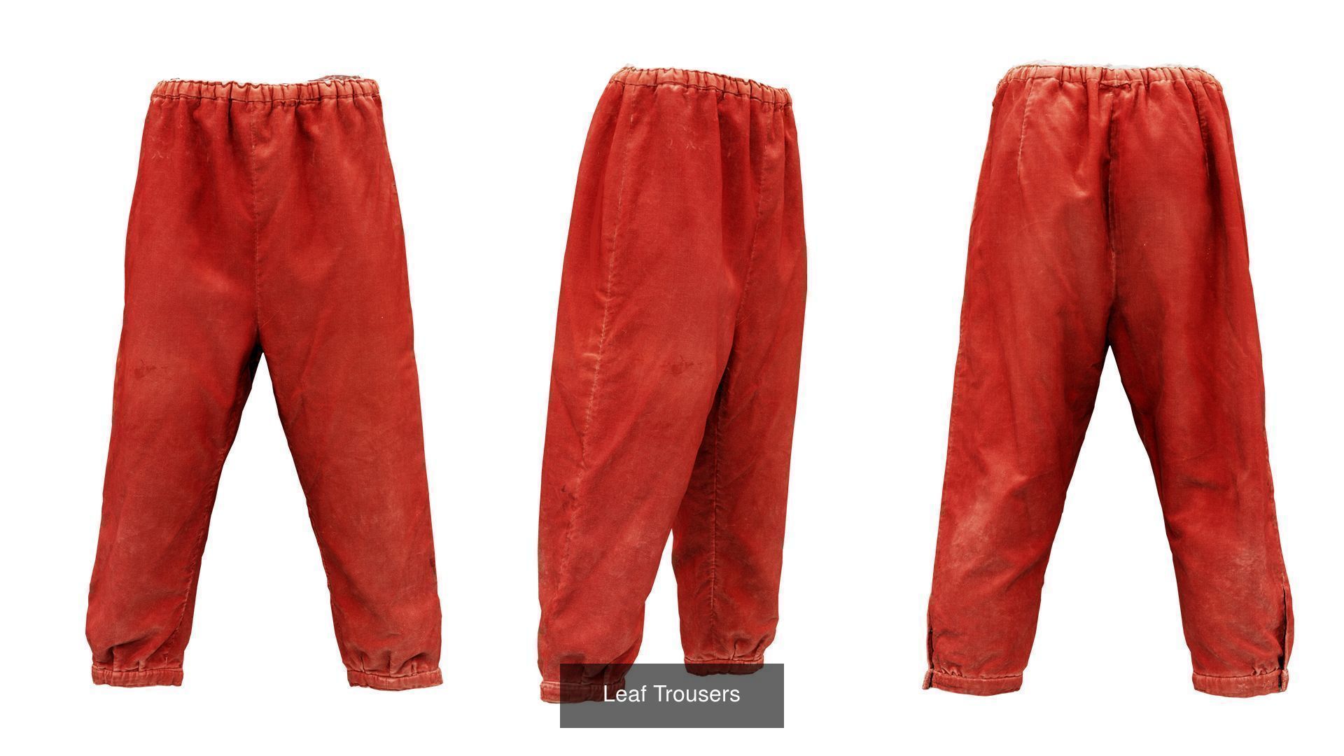 32 Historic 1600s Clothing items 3D Model Collection_34