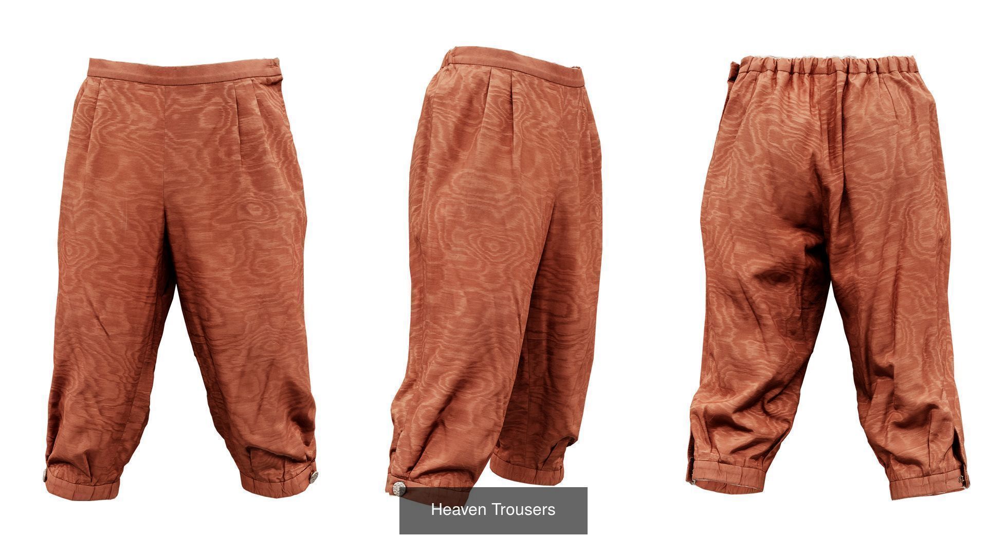 32 Historic 1600s Clothing items 3D Model Collection_13