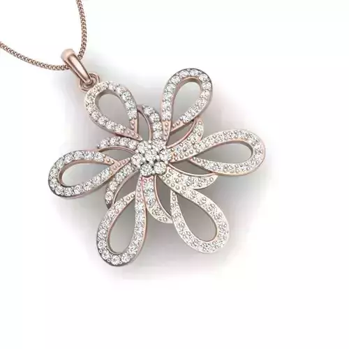 Women pendant 3dm render detail 