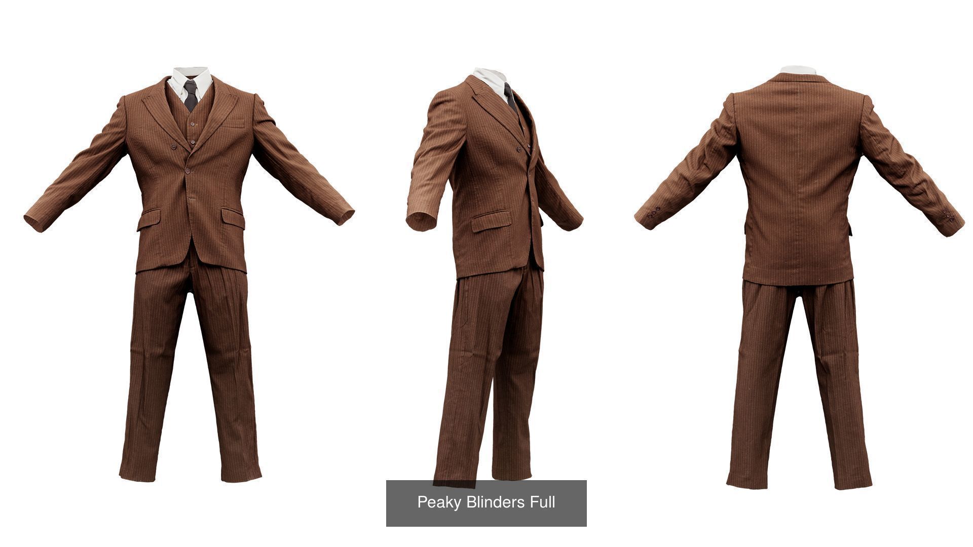 72 3D Scanned Full Body Clothing items 3D Model Collection_67