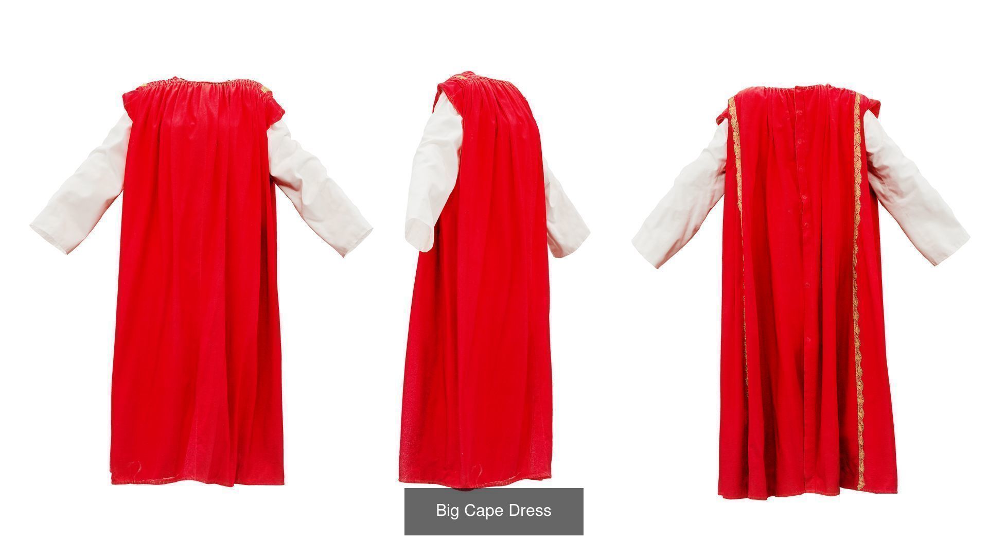 72 3D Scanned Full Body Clothing items 3D Model Collection_6