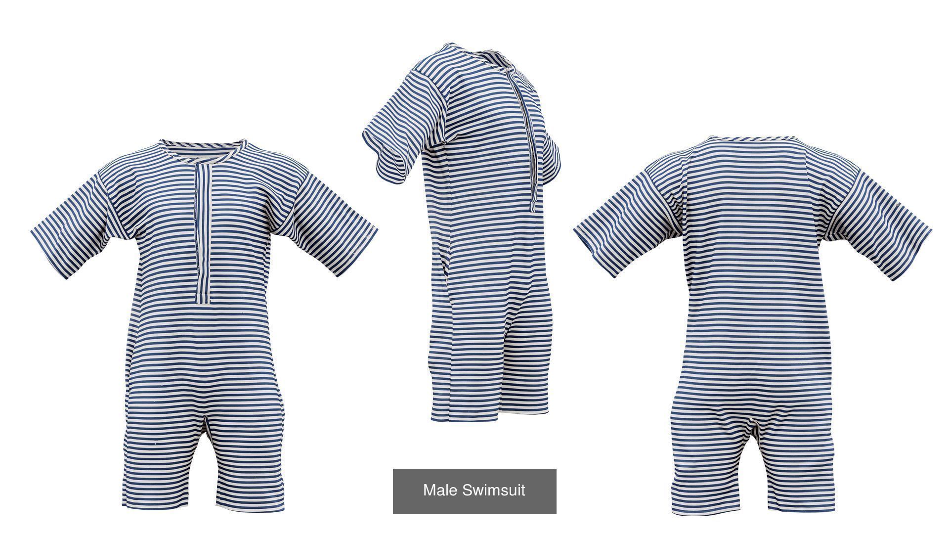 72 3D Scanned Full Body Clothing items 3D Model Collection_74