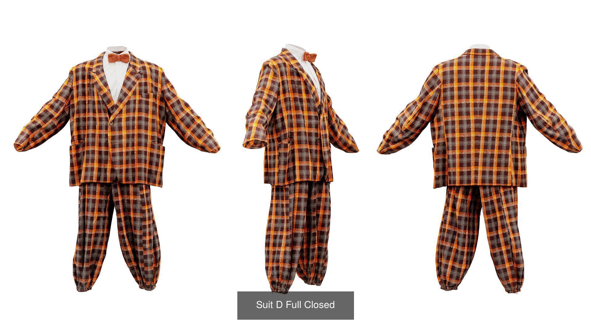 72 3D Scanned Full Body Clothing items 3D Model Collection_44