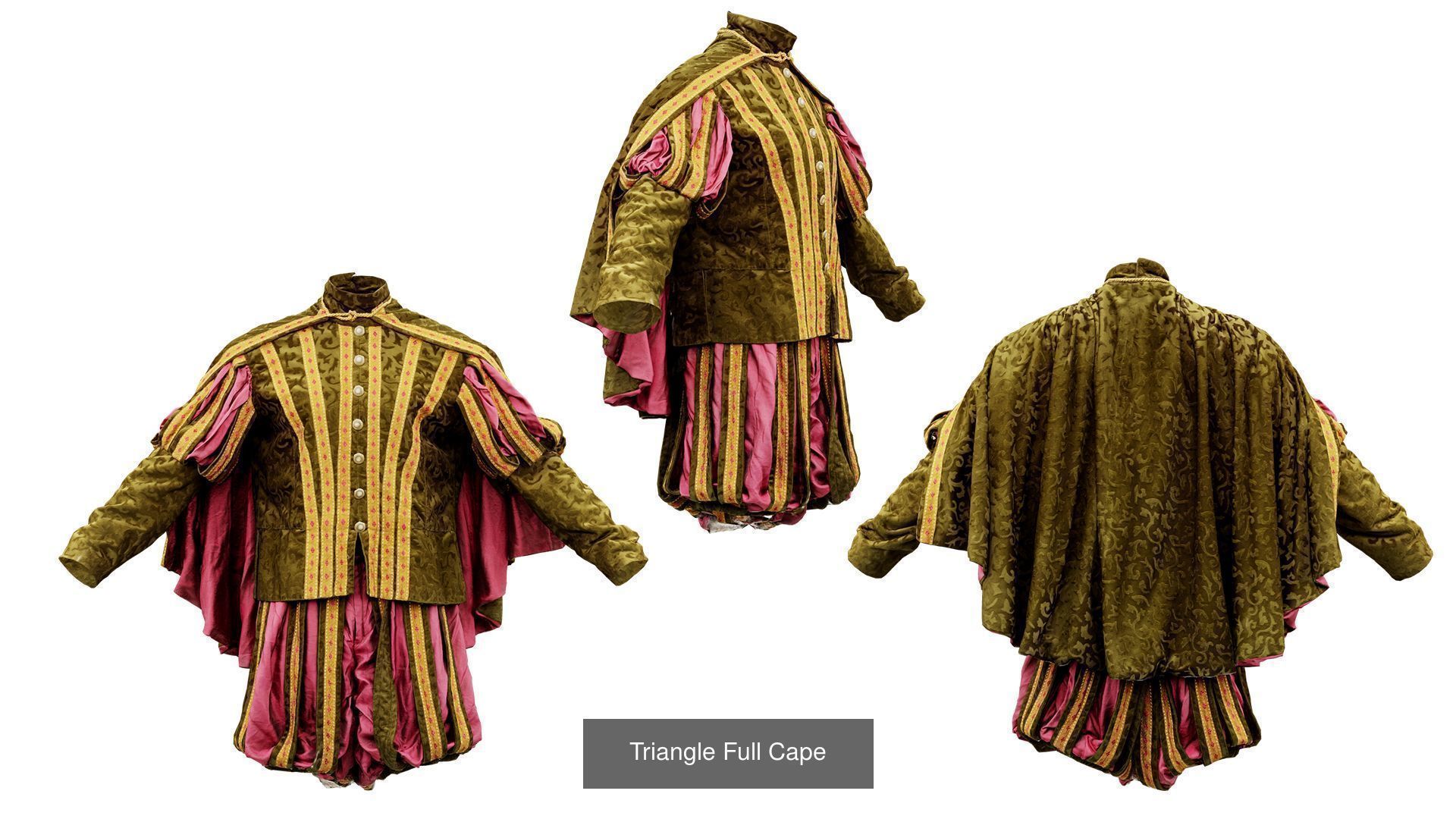 72 3D Scanned Full Body Clothing items 3D Model Collection_36