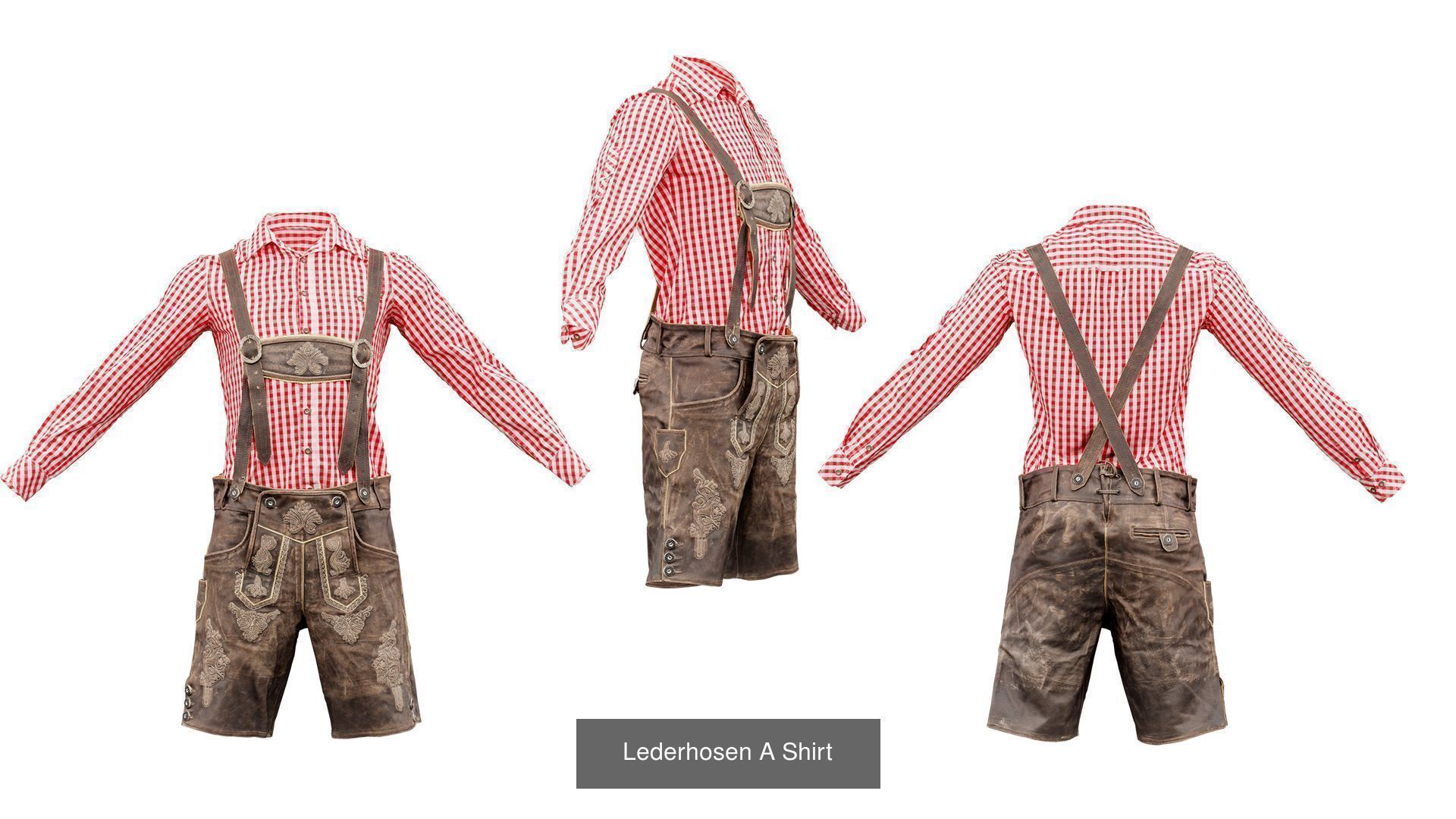 72 3D Scanned Full Body Clothing items 3D Model Collection_77