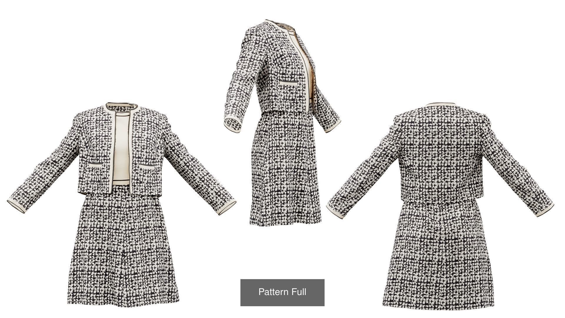 72 3D Scanned Full Body Clothing items 3D Model Collection_68