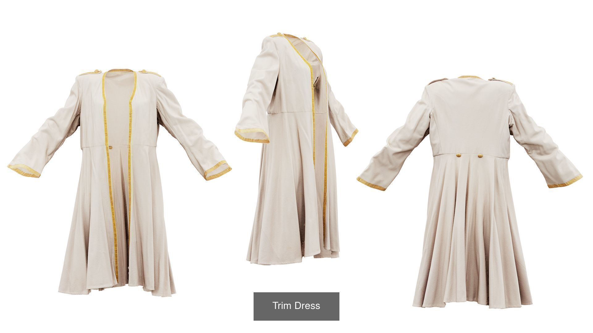 72 3D Scanned Full Body Clothing items 3D Model Collection_35