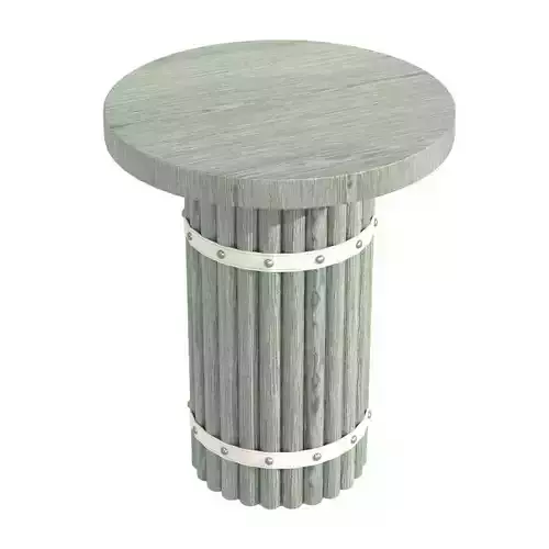 Palecek Cardiff Side Table 3D model