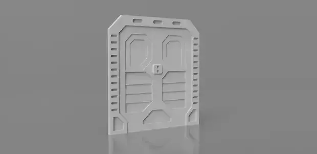 Sci-Fi Themed door