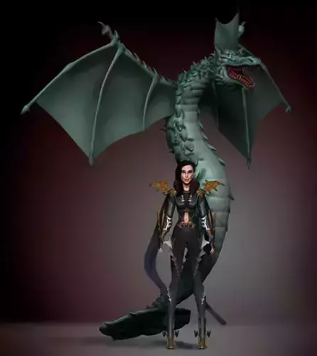 3D CHARACTER dragon