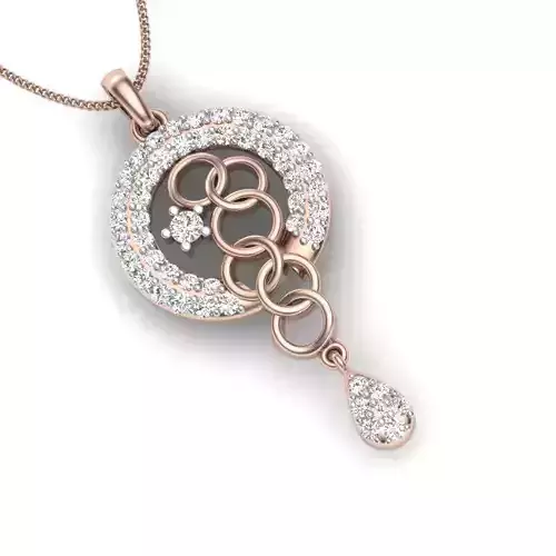 Diamond Pendant 3D print model