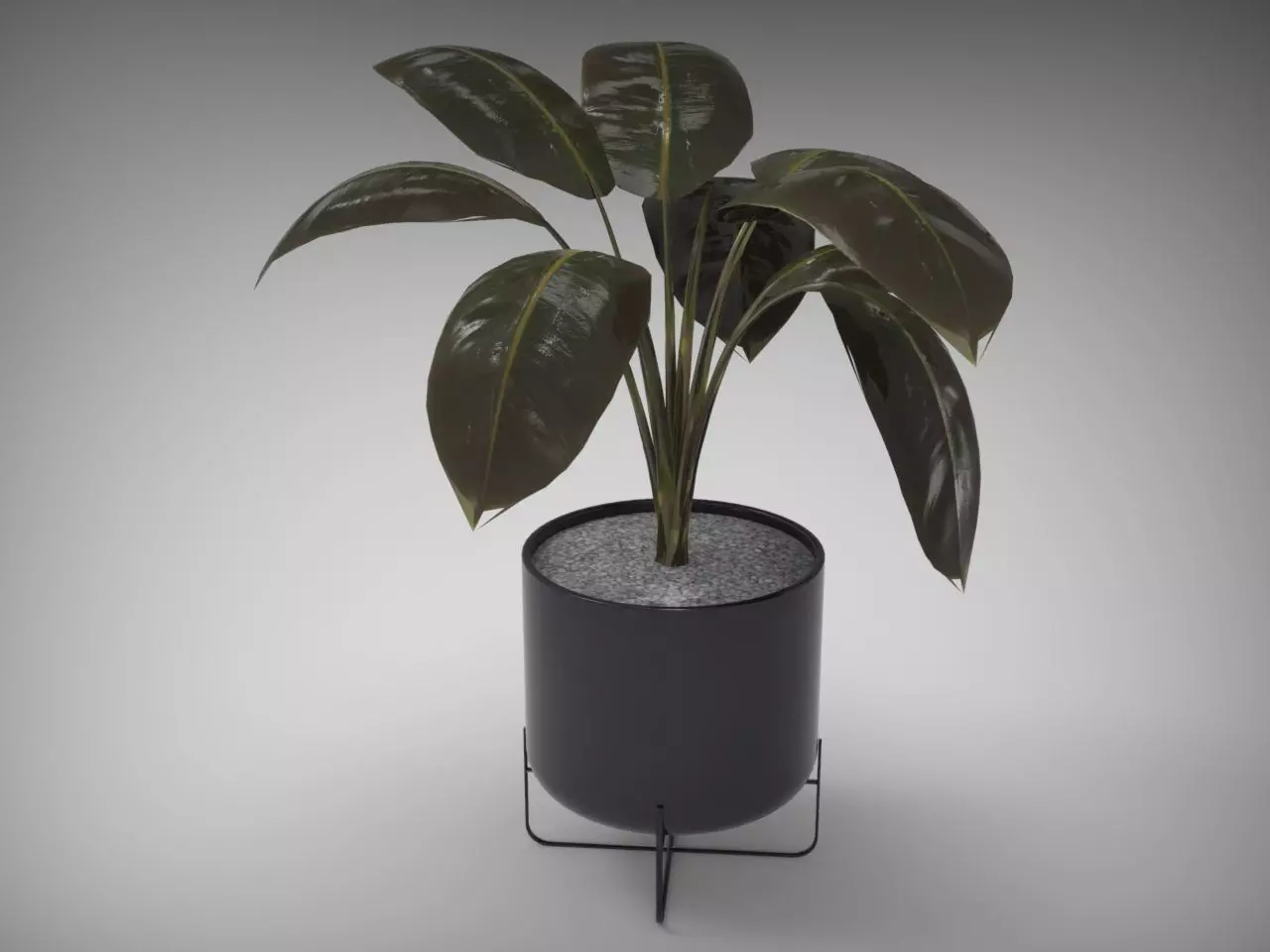 Planter Pot 3D model_0