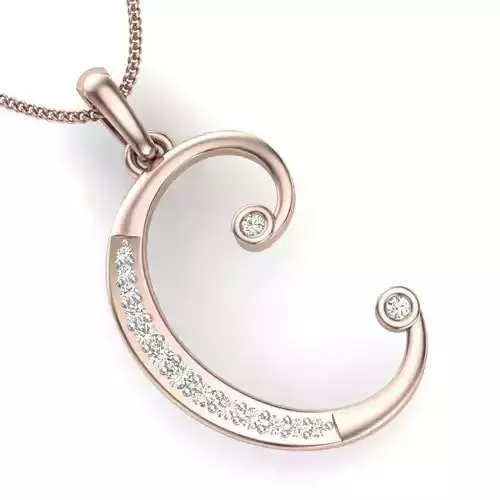 Women C Pendant 