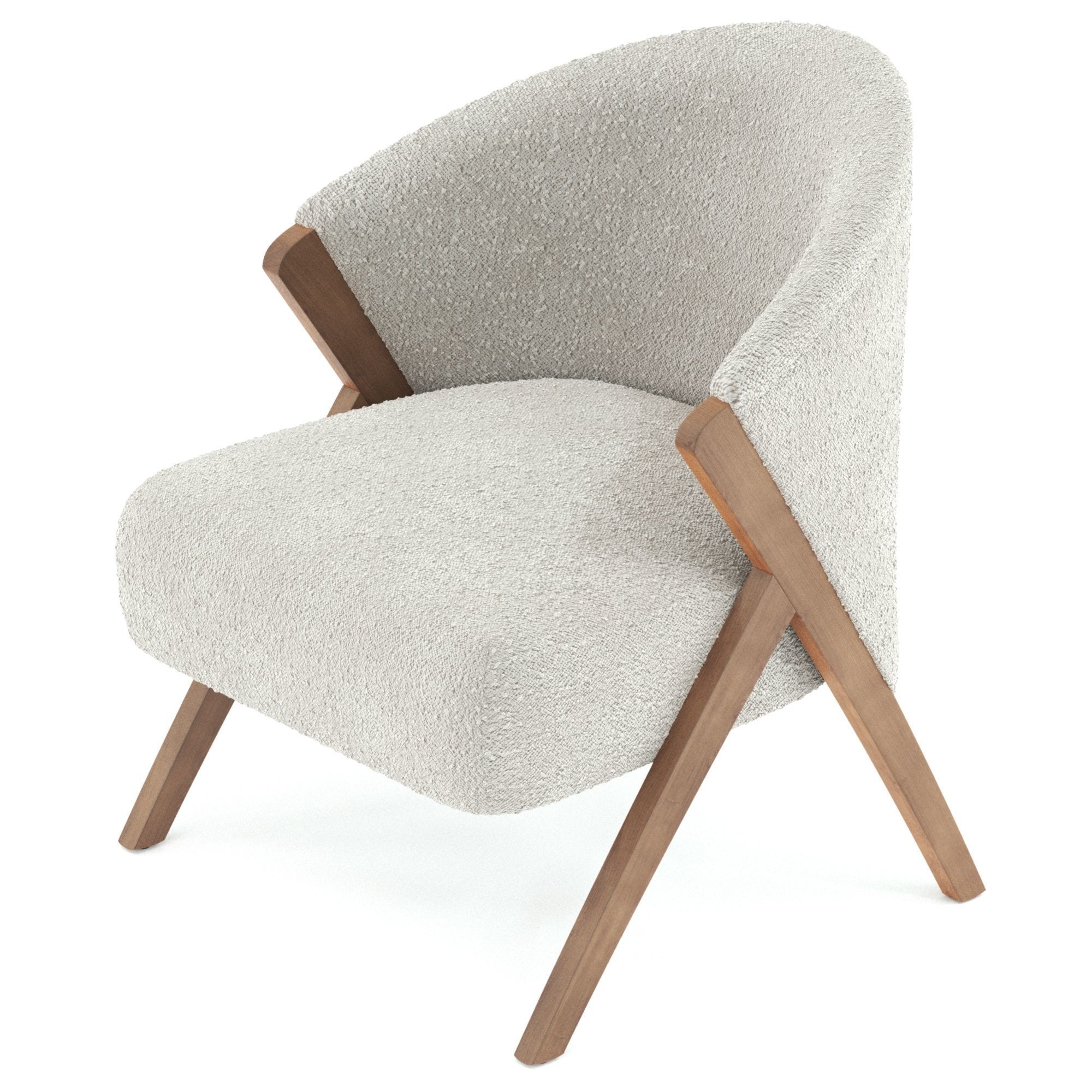 UPHOLSTERED BOUCLE  3D model_4