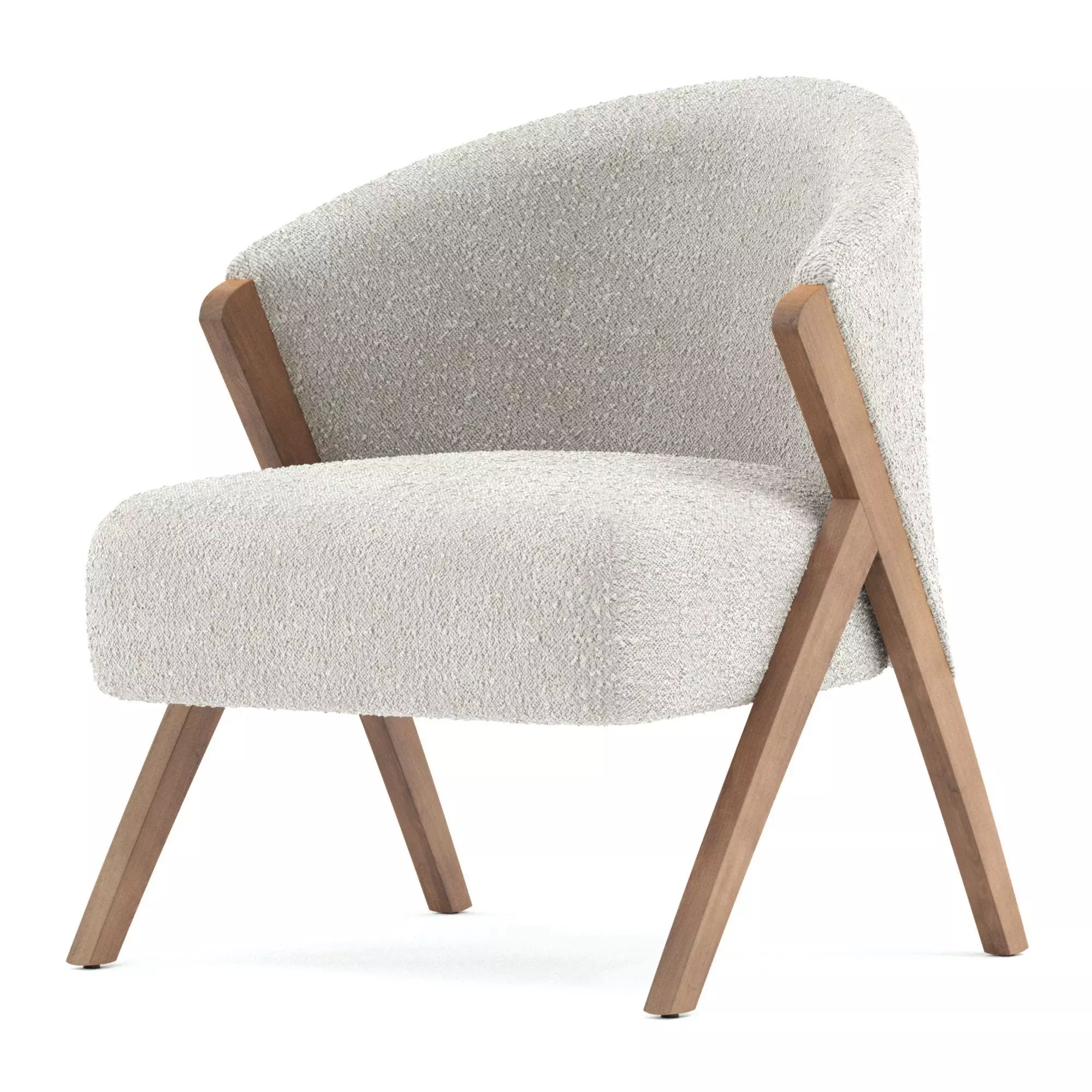 UPHOLSTERED BOUCLE  3D model_0