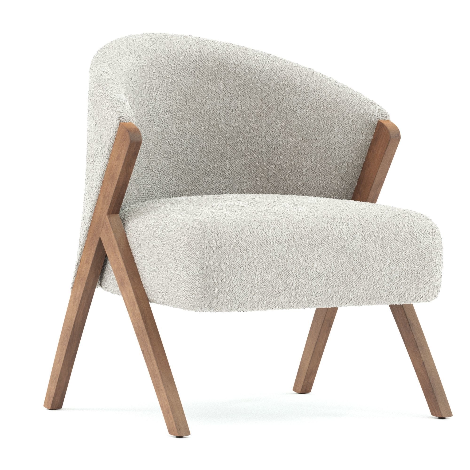 UPHOLSTERED BOUCLE  3D model_2