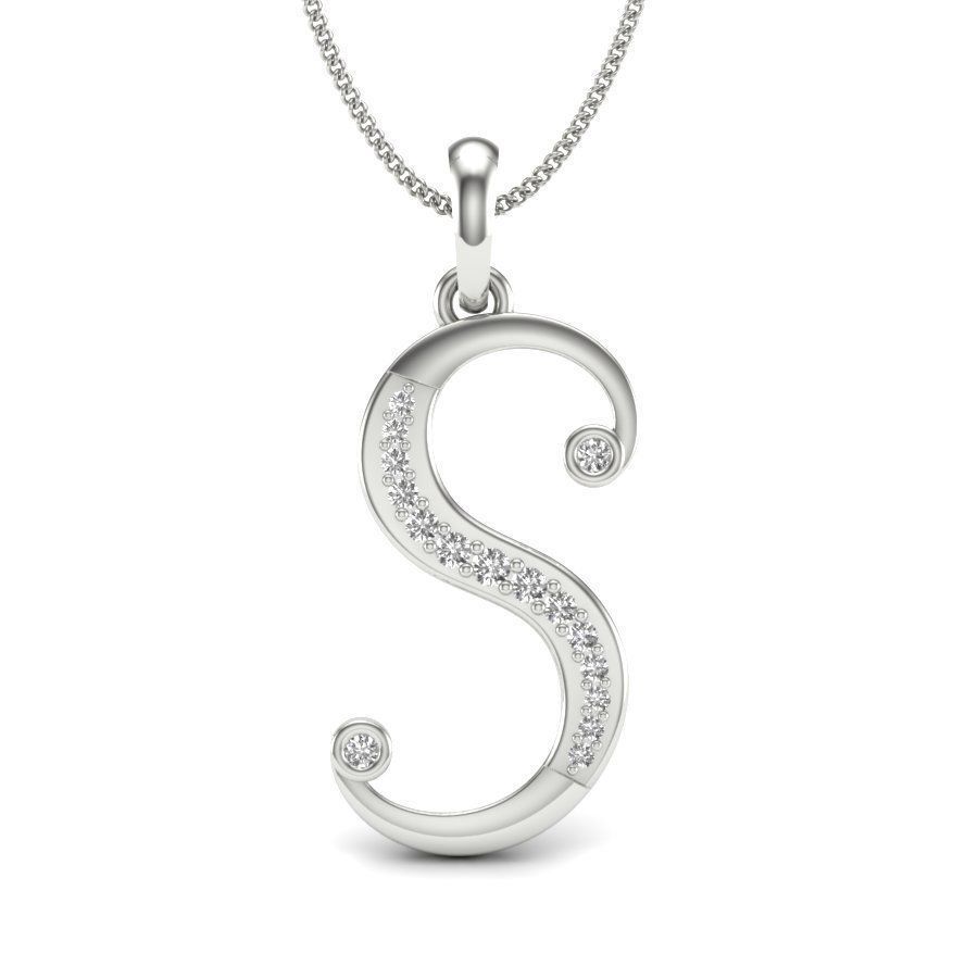 Women S pendant 3dm render detail  3D print model_10