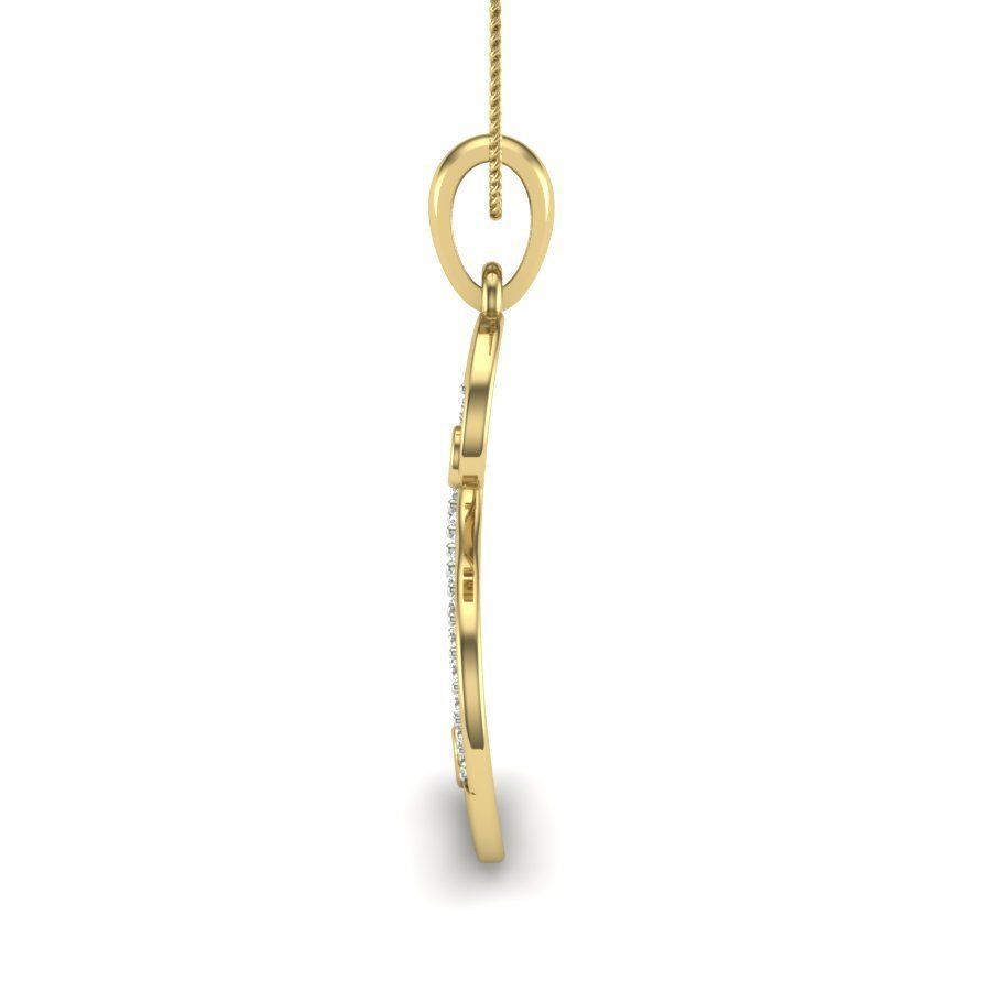 Women S pendant 3dm render detail  3D print model_17