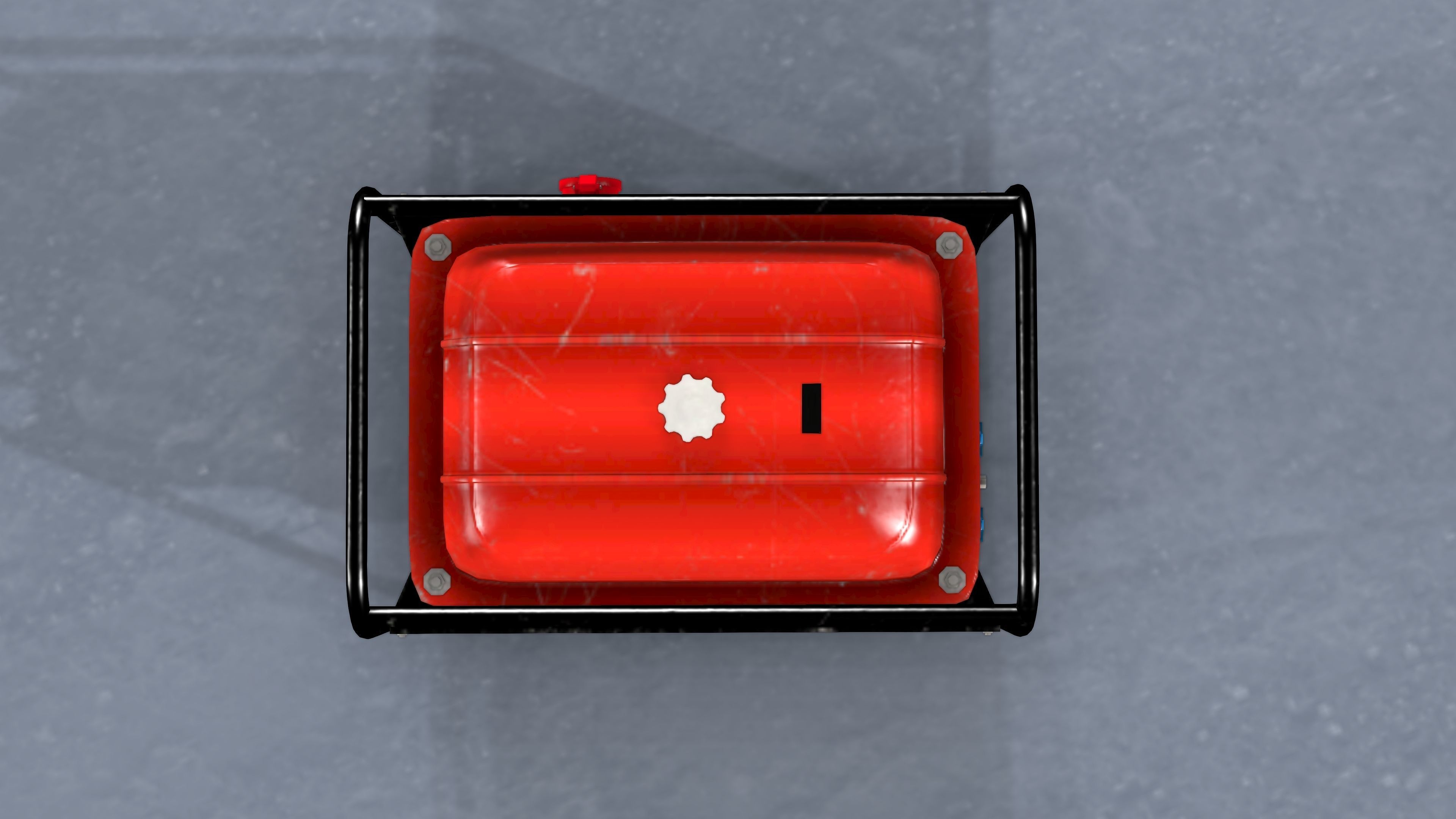 GENERATOR for sims Low-poly 3D model_9