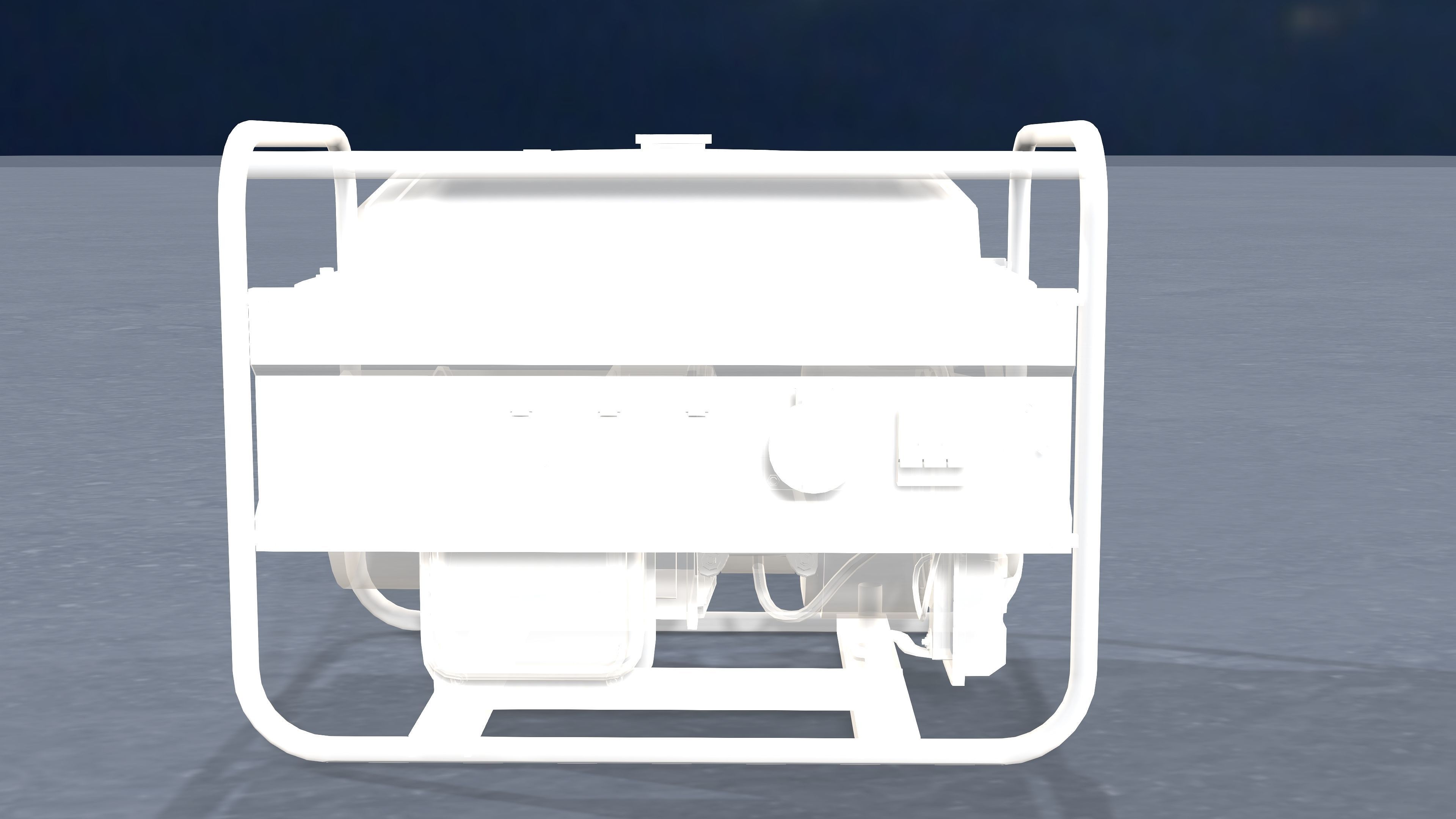 GENERATOR for sims Low-poly 3D model_10