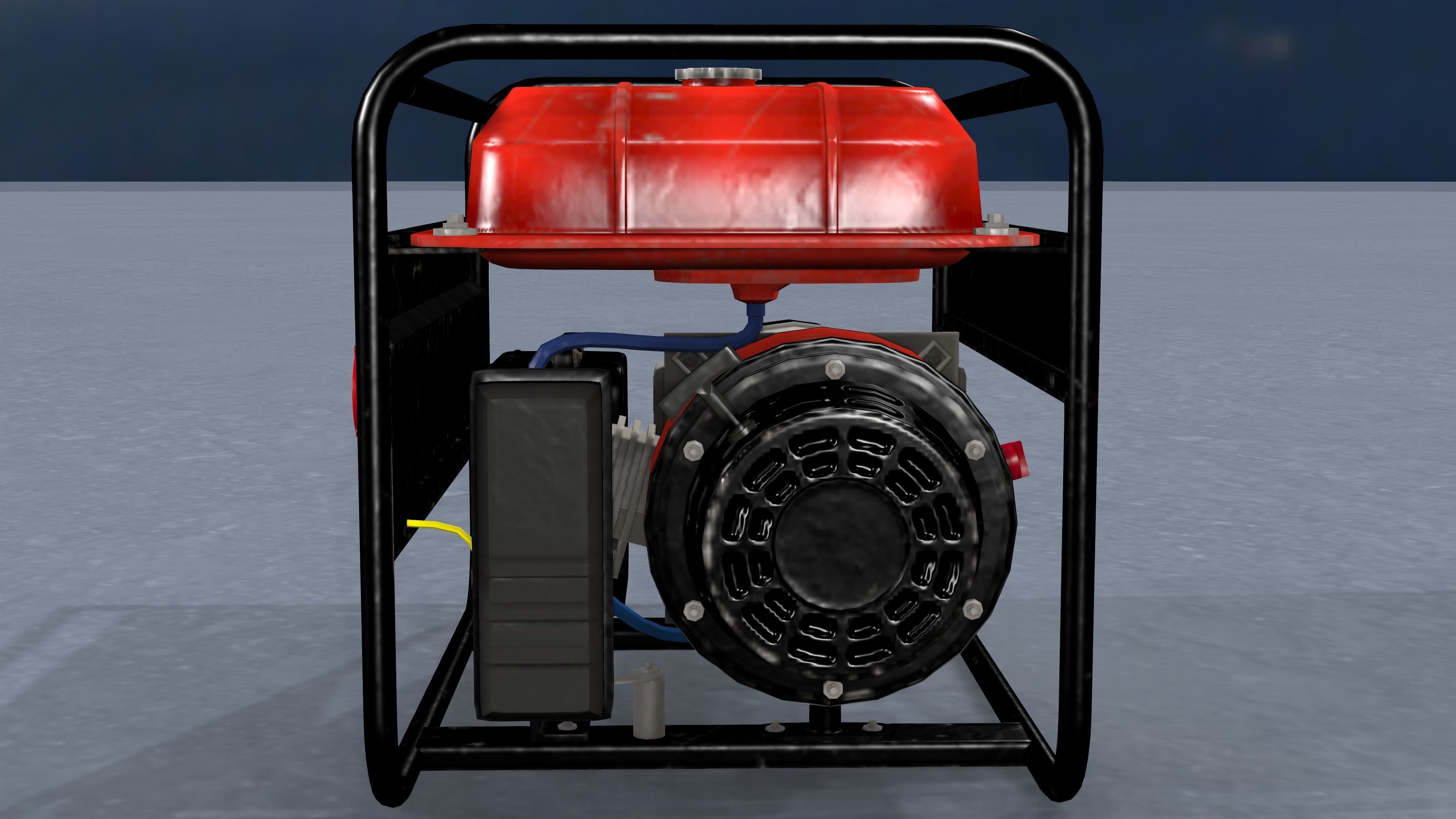 GENERATOR for sims Low-poly 3D model_4