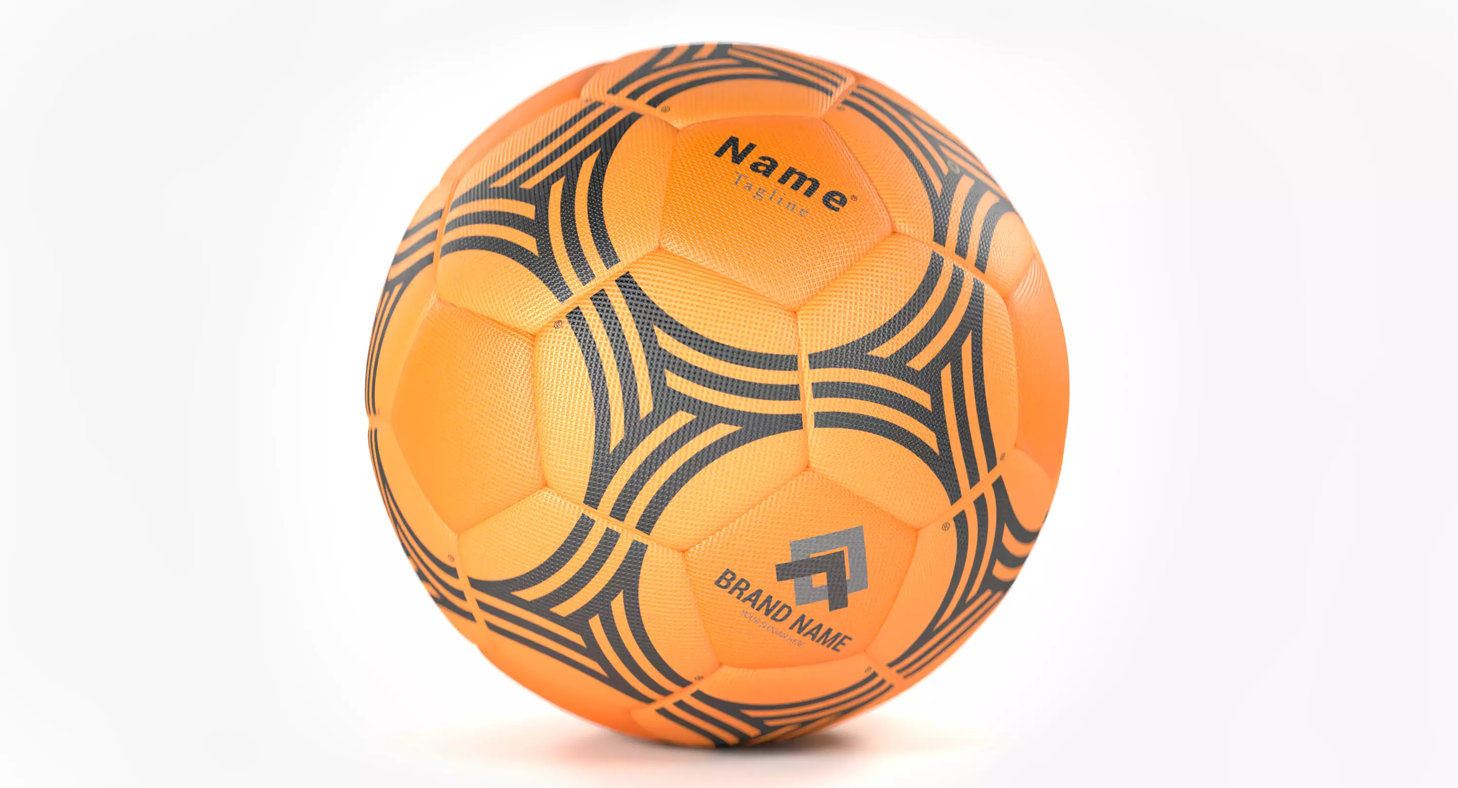 Customized 3D Soccer ball 3D model_0