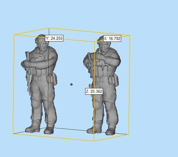 US Soldier Rifleman 3D print model_3