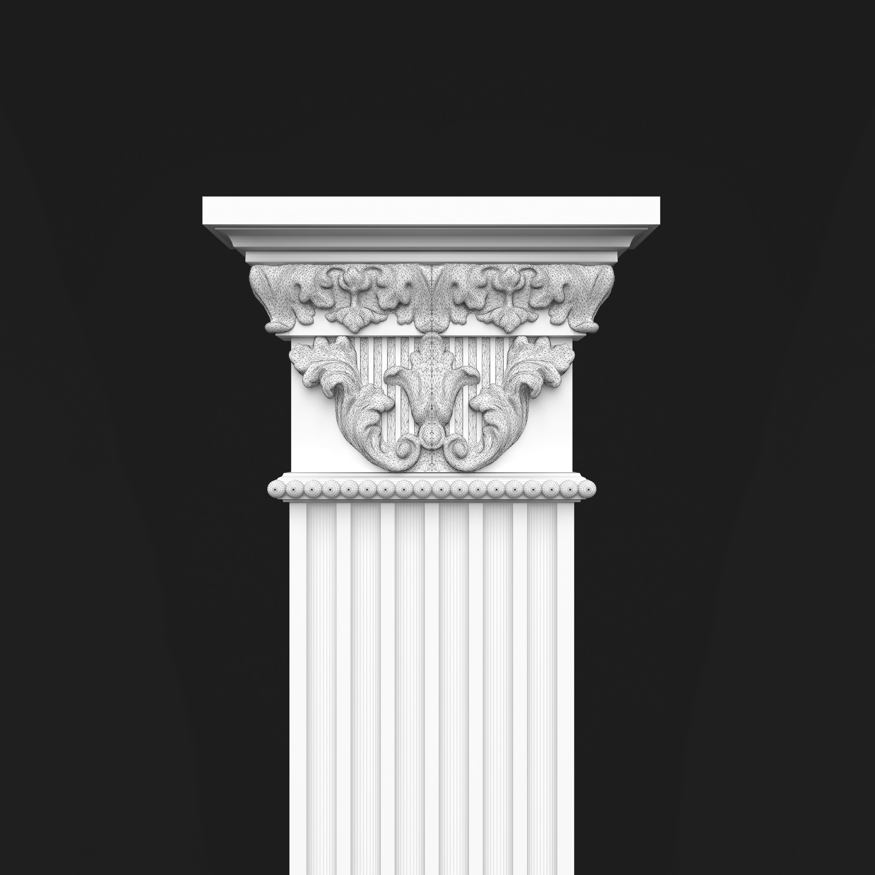 Column Decorative 5 3D model_8